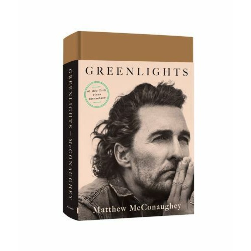 Greenlights by Matthew McConaughey 2020 Hardcover Memoir Biography 9780593139134